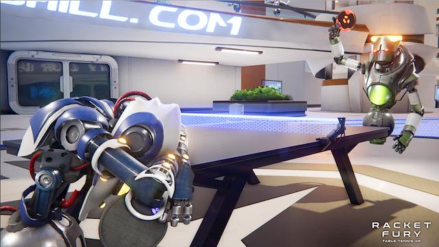 Image for the game Racket Fury: Table Tennis VR