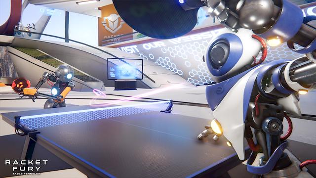 Image for the game Racket Fury: Table Tennis VR