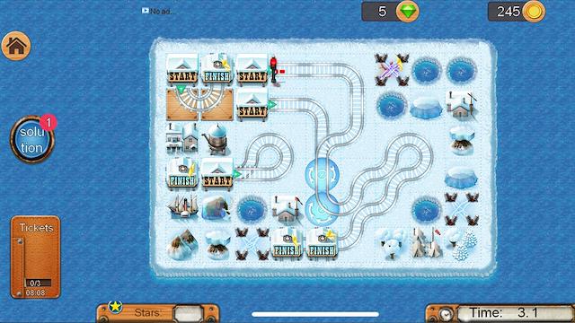 Image for the game Rail Maze 2
