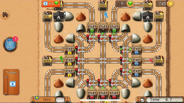 Image for the game Rail Maze 2