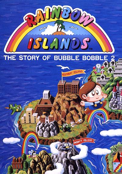 Cover image for the game Rainbow Islands: The Story of Bubble Bobble 2