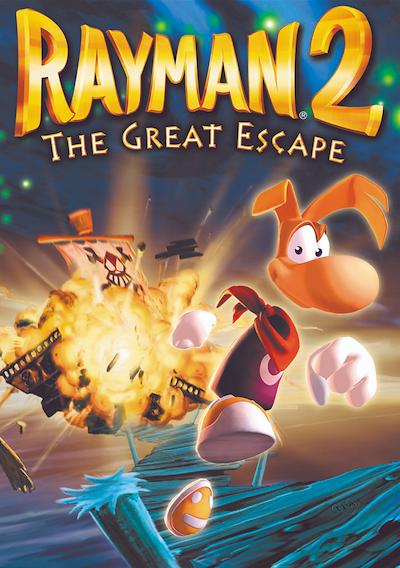 Cover image for the game Rayman 2: The Great Escape