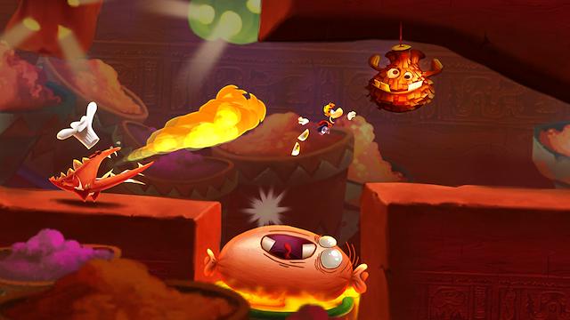 Image for the game Rayman Fiesta Run