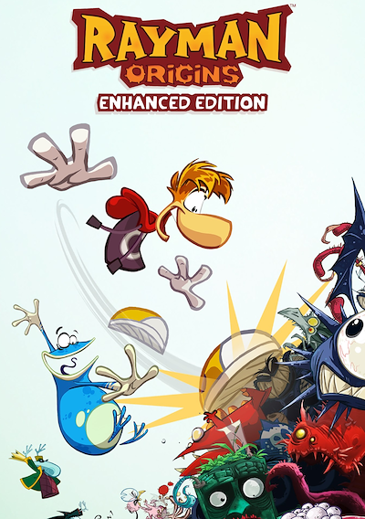 Cover image for the game Rayman Origins: Enhanced Edition