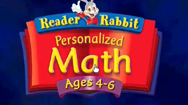 Image for the game Reader Rabbit Math Adventures Ages 4-6
