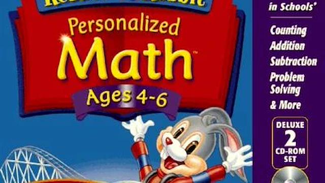 Image for the game Reader Rabbit Math Adventures Ages 4-6