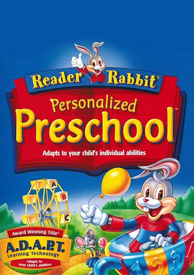 Cover image for the game Reader Rabbit Personalized Preschool
