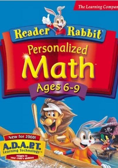 Cover image for the game Reader Rabbit's Math Ages 6-9