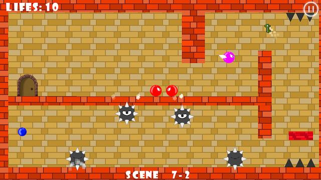 Image for the game Red Ball vs Green King