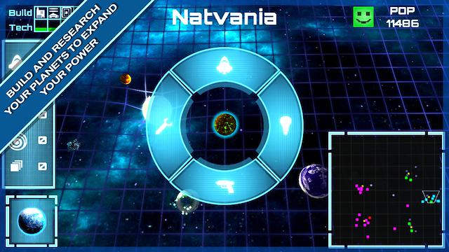 Image for the game Relativity Wars - A Science Space RTS
