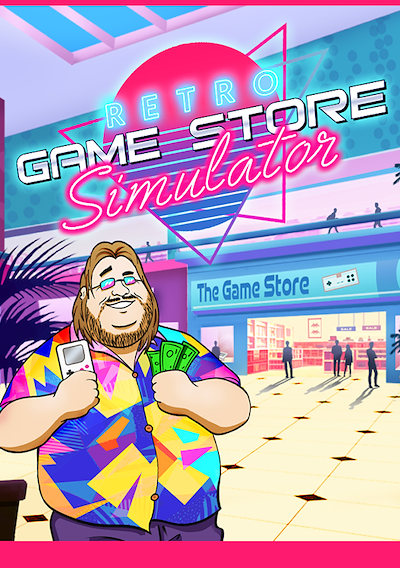 Cover image for the game Retro Game Store Simulator
