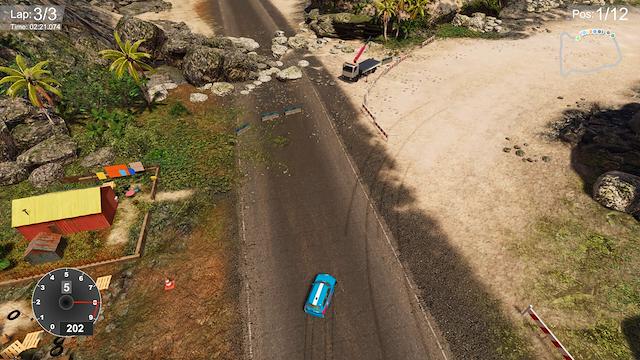 Image for the game Retrowave Barro Crazy Drift