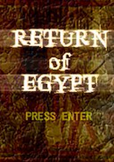 Cover image for the game Return of Egypt
