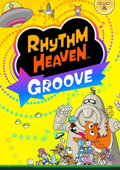 Cover image for the game Rhythm Heaven Groove