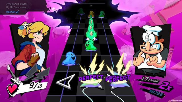 Image for the game Rift of the NecroDancer: Pizza Tower - "It's Pizza Time!"