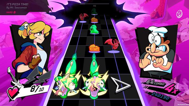 Image for the game Rift of the NecroDancer: Pizza Tower - "It's Pizza Time!"
