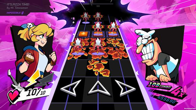 Image for the game Rift of the NecroDancer: Pizza Tower - "It's Pizza Time!"
