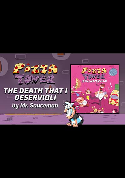 Cover image for the game Rift of the NecroDancer: Pizza Tower - "The Death That I Deservioli"