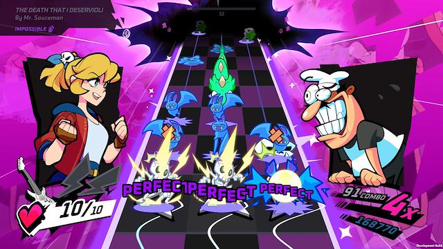 Image for the game Rift of the NecroDancer: Pizza Tower - "The Death That I Deservioli"