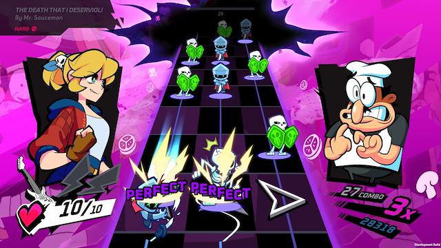 Image for the game Rift of the NecroDancer: Pizza Tower - "The Death That I Deservioli"