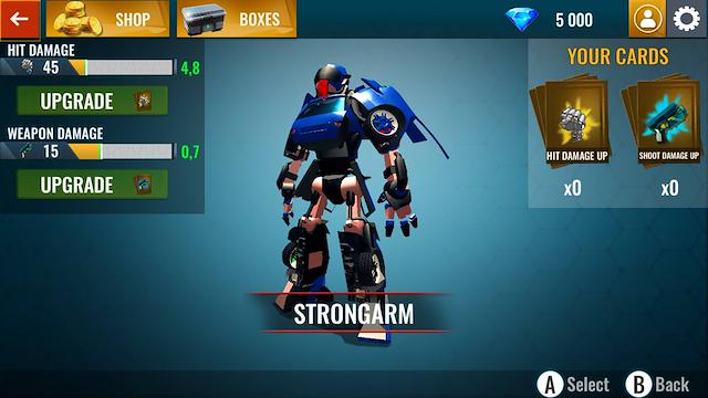 Image for the game Robot Car War: Transform Battle Machines