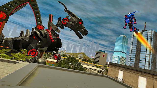 Image for the game Robot Car War: Transform Battle Machines