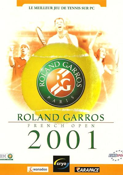 Cover image for the game Roland Garros: French Open 2001