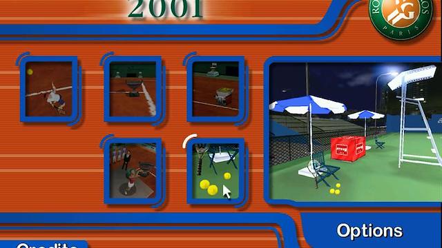 Image for the game Roland Garros: French Open 2001