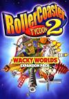 Cover image for the game RollerCoaster Tycoon 2: Wacky Worlds