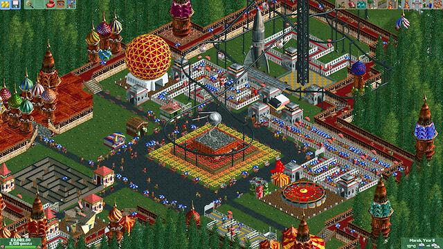 Image for the game RollerCoaster Tycoon 2: Wacky Worlds