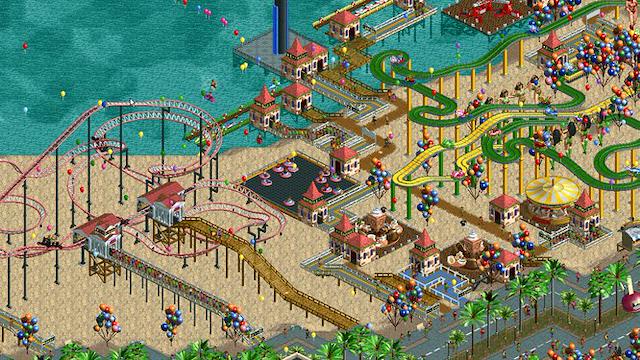 Image for the game RollerCoaster Tycoon 2
