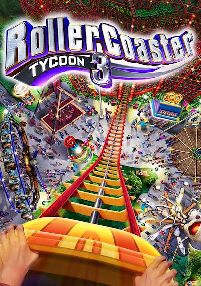 Cover image for the game RollerCoaster Tycoon 3