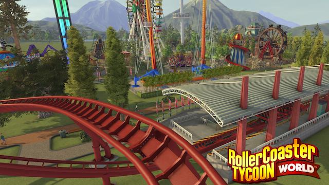 Image for the game RollerCoaster Tycoon World