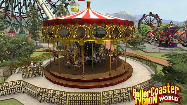 Image for the game RollerCoaster Tycoon World