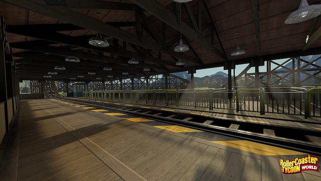 Image for the game RollerCoaster Tycoon World