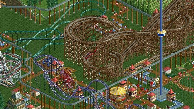 Image for the game RollerCoaster Tycoon