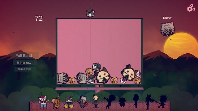 Image for the game Roofcats Band: Suika Style