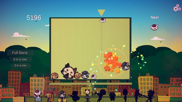 Image for the game Roofcats Band: Suika Style