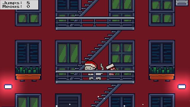 Image for the game Rooftop Rascal: The Claus Cat