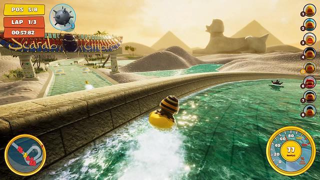 Image for the game Rubberduck Wave Racer