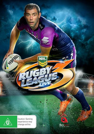 Cover image for the game Rugby League Live 3