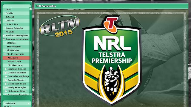 Image for the game Rugby League Team Manager 2015
