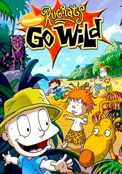 Cover image for the game Rugrats Go Wild!