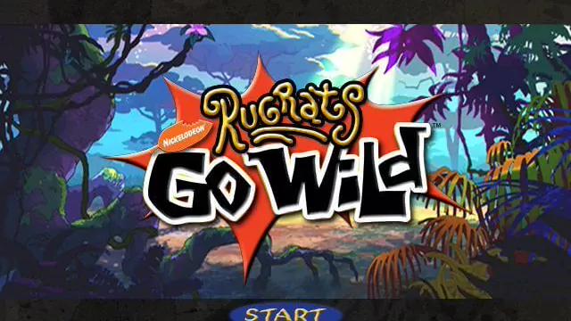 Image for the game Rugrats Go Wild!