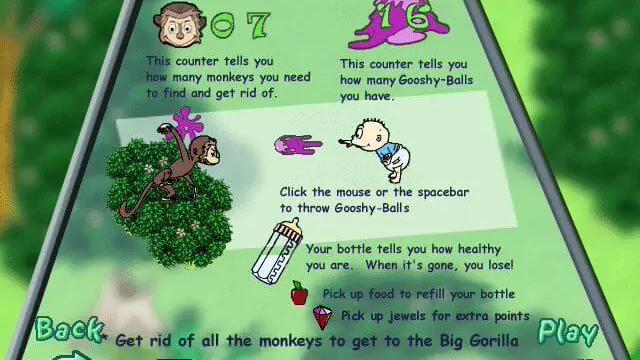 Image for the game Rugrats Go Wild!