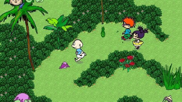 Image for the game Rugrats Go Wild!