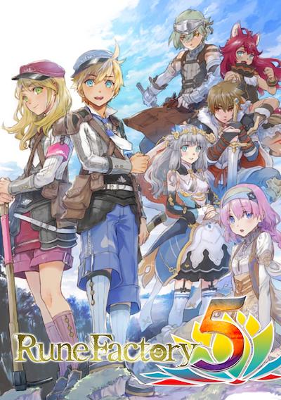 Cover image for the game Rune Factory 5