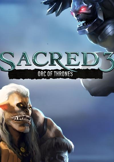 Cover image for the game Sacred 3: Orc of Thrones