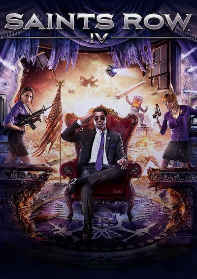 Cover image for the game Saints Row IV