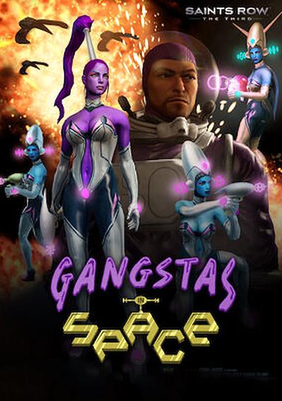 Cover image for the game Saints Row: The Third - Gangstas in Space